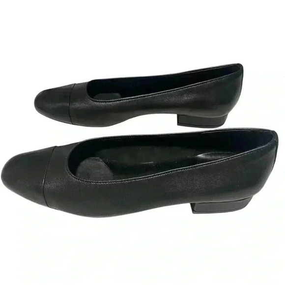 Vaneli Women's FC-313 Flat in Black Ecco Napa SZ 9 M - Picture 3 of 8